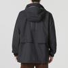 adidas C MysShelter RRL Striped Logo Print Zip Jacket With Detachable Hood Unisex Jacket Black HG6039