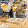 Stackable Pasta Drying Racks Wooden Mesh Food Dryer Holder Food Dryer with Net  Kitchen