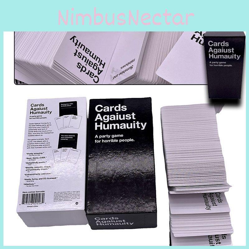 V0 Adult Card Game Incorporating The Product Name And Descriptive Adjectives
