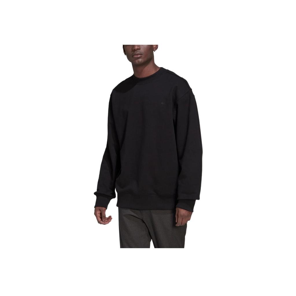 adidas Originals Adicolor Contempo Crew French Terry Sweatshirt Black HK2938