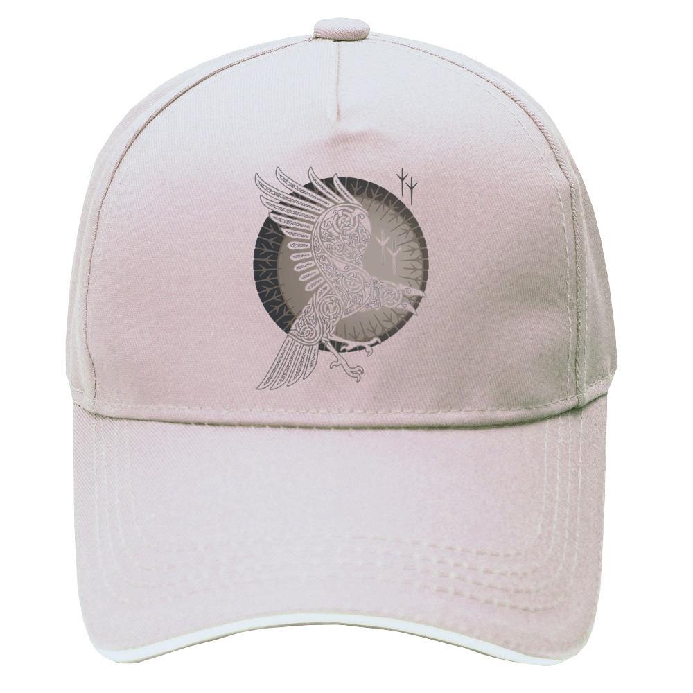 Pălărie cu corb pentru bărbați, pălării Swag, pentru șapcă unisex 3D, baseball, corb, vikingi, șapci pentru femei, șapcă hip hop, unisex