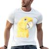 Golden Conure Watercolor Ararajuba Painting T-Shirt Outdoor Activity Sports T-Shirt