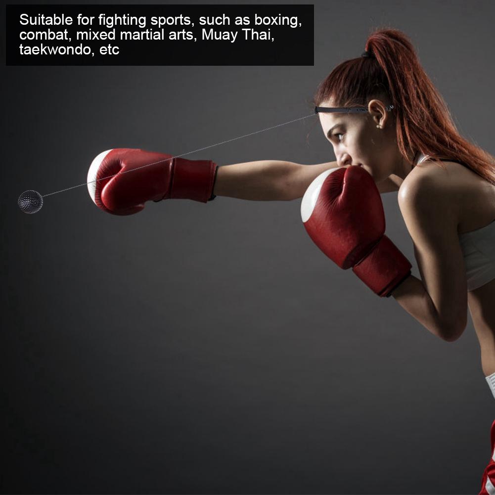 Adult Boxing Punch Exercise Ball with Head Band Equipment for Reflex Speed Training