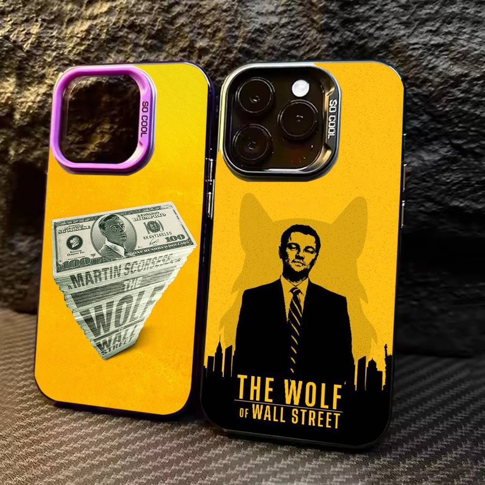 Movie The Wolf of Wall Street-S Phone Case For iPhone 17,16,15,14,13,12,11,Pro Max,Plus Candy Silver Cover