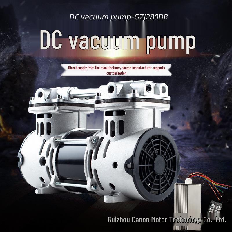 Jinsui 12V/24V 310W Silent Mini Oil-Free Vacuum Pump