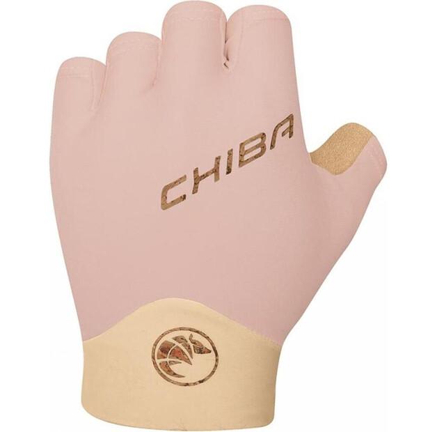 Велоперчатки Chiba Eco Pro Fingerless (розовые) L