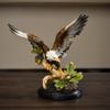 Eagle Series Statue Resin Ornament, Home Decor Office Decor Statue, Symbol of Wealth Freedom Power, Birthday Holiday Gift