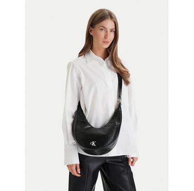 Buckle Convertible Small Hobo Bag