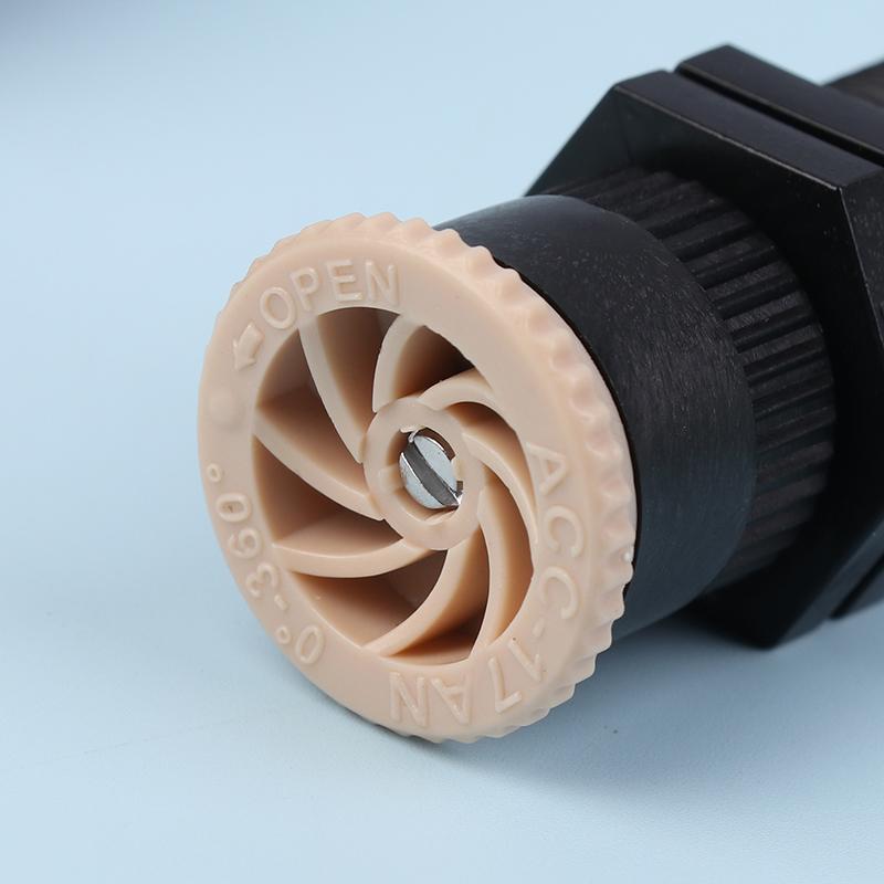 Water Sprinkler 1/2 Inch Thread Plastic 0-360 Degrees Adjustable Farm Garden Lawn Watering Irrigation Nozzle Male/Female Wire