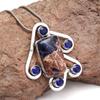 Amethyst Necklace Gifted Jewelry Gemstone 18" Handmade Pendant