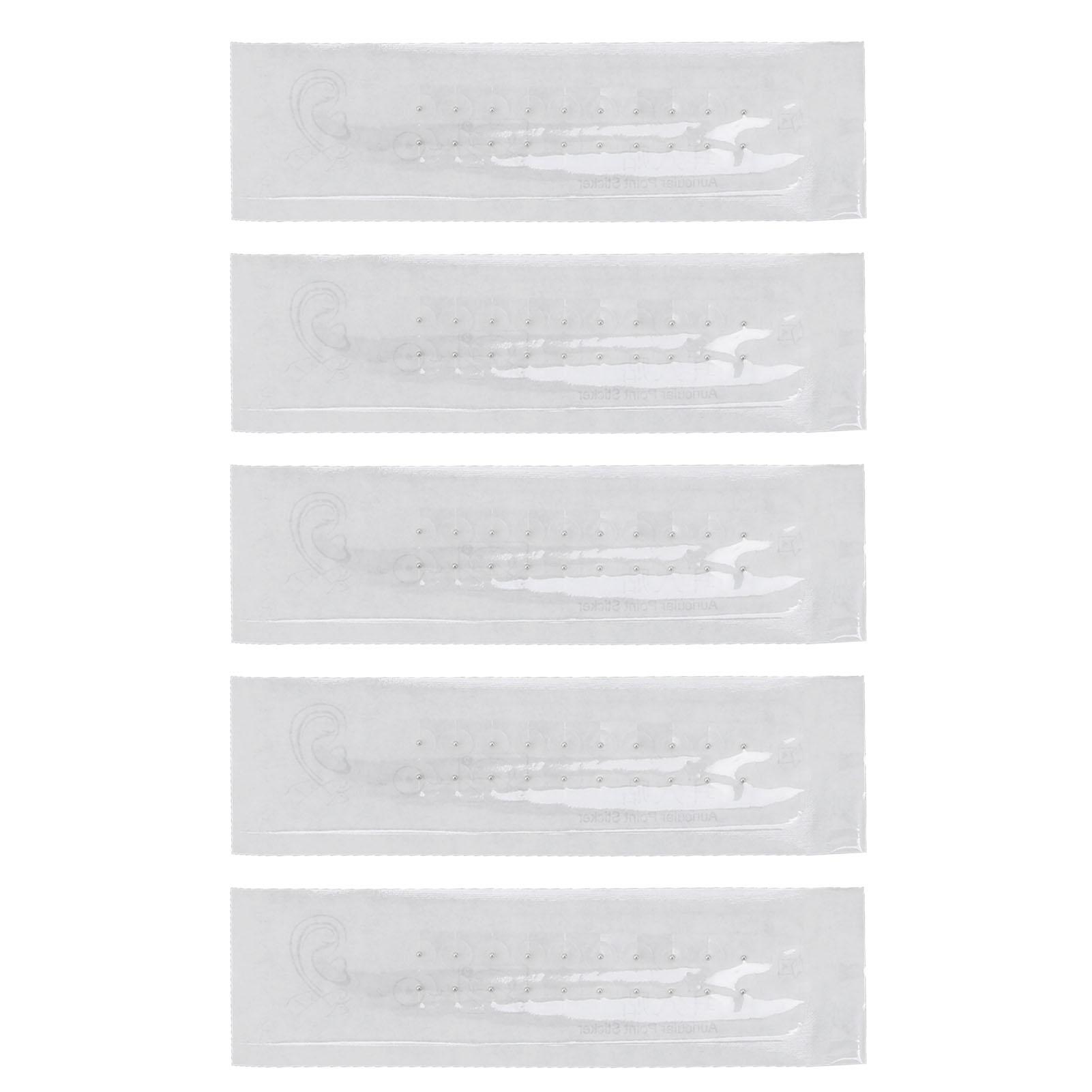 

100 шт., наклейки для акупунктуры ушей, прозрачные, активируют кровообращение, безопасный точечный массаж, патч для акупунктурных точек уха