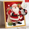 Christmas Santa Claus gift pearl painting art painting kit handmade diy home decoration painting