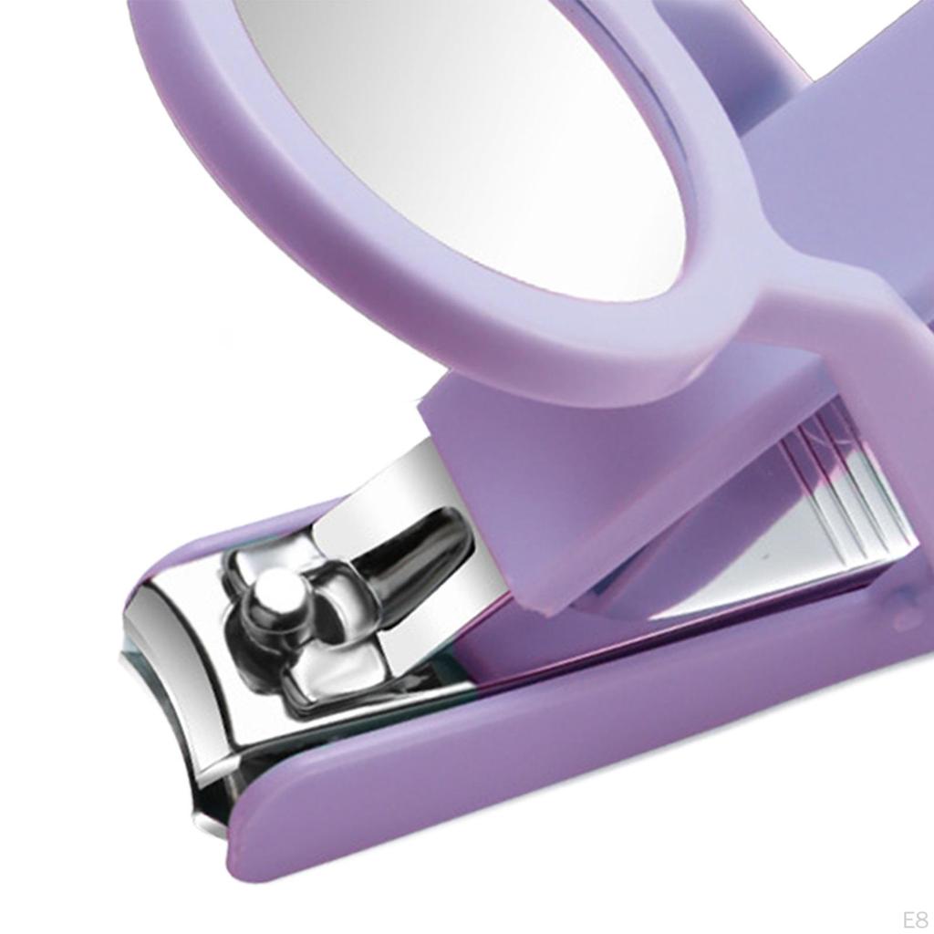 Ergonomic Nail Care Clipper Set with Built-in Light