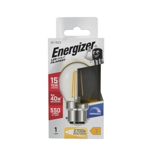 Energizer BC / B22 LED Golf Bulb