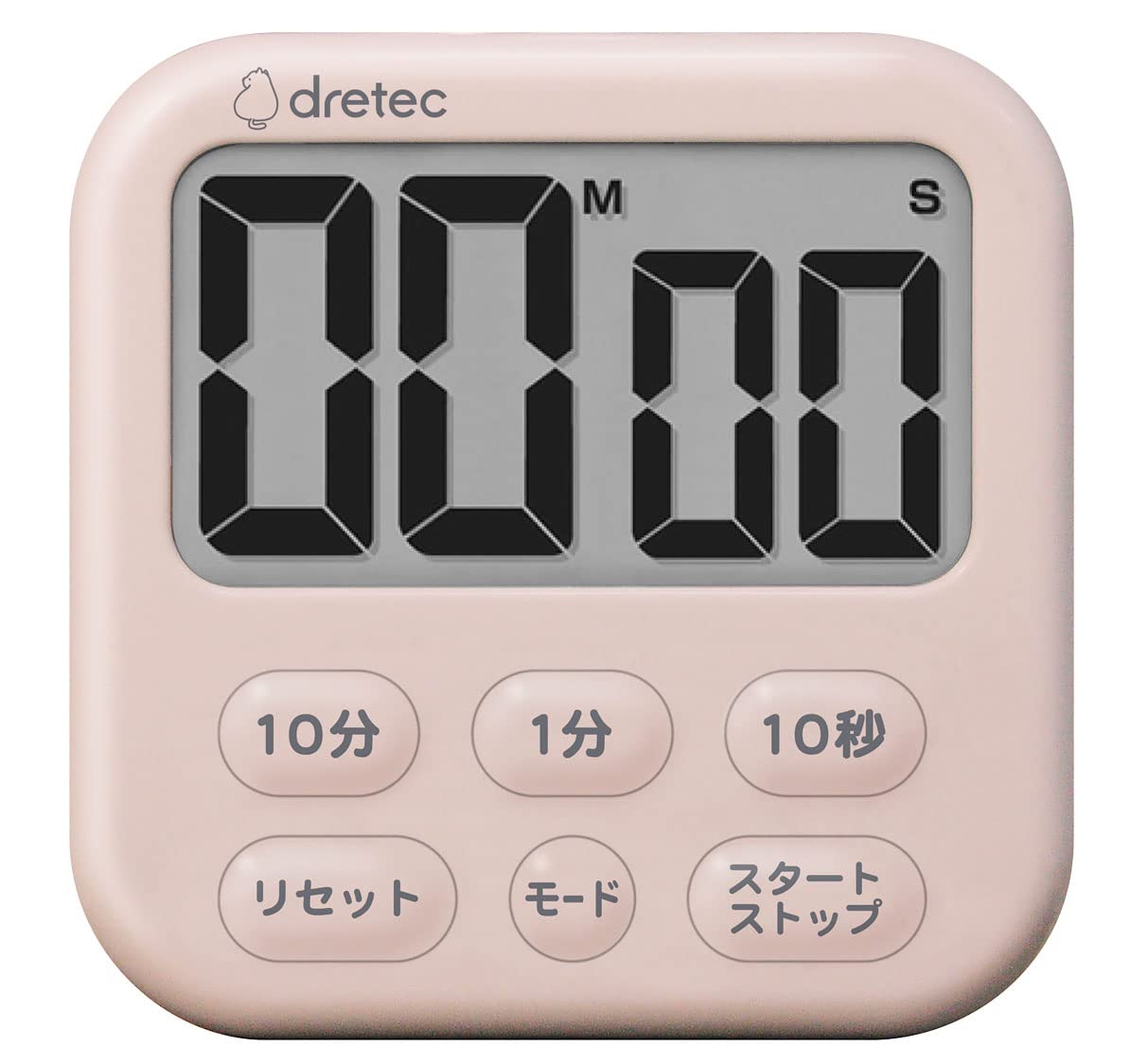 DRETEC Таймер 6 кнопок Мыльный пузырь 6 Розовый