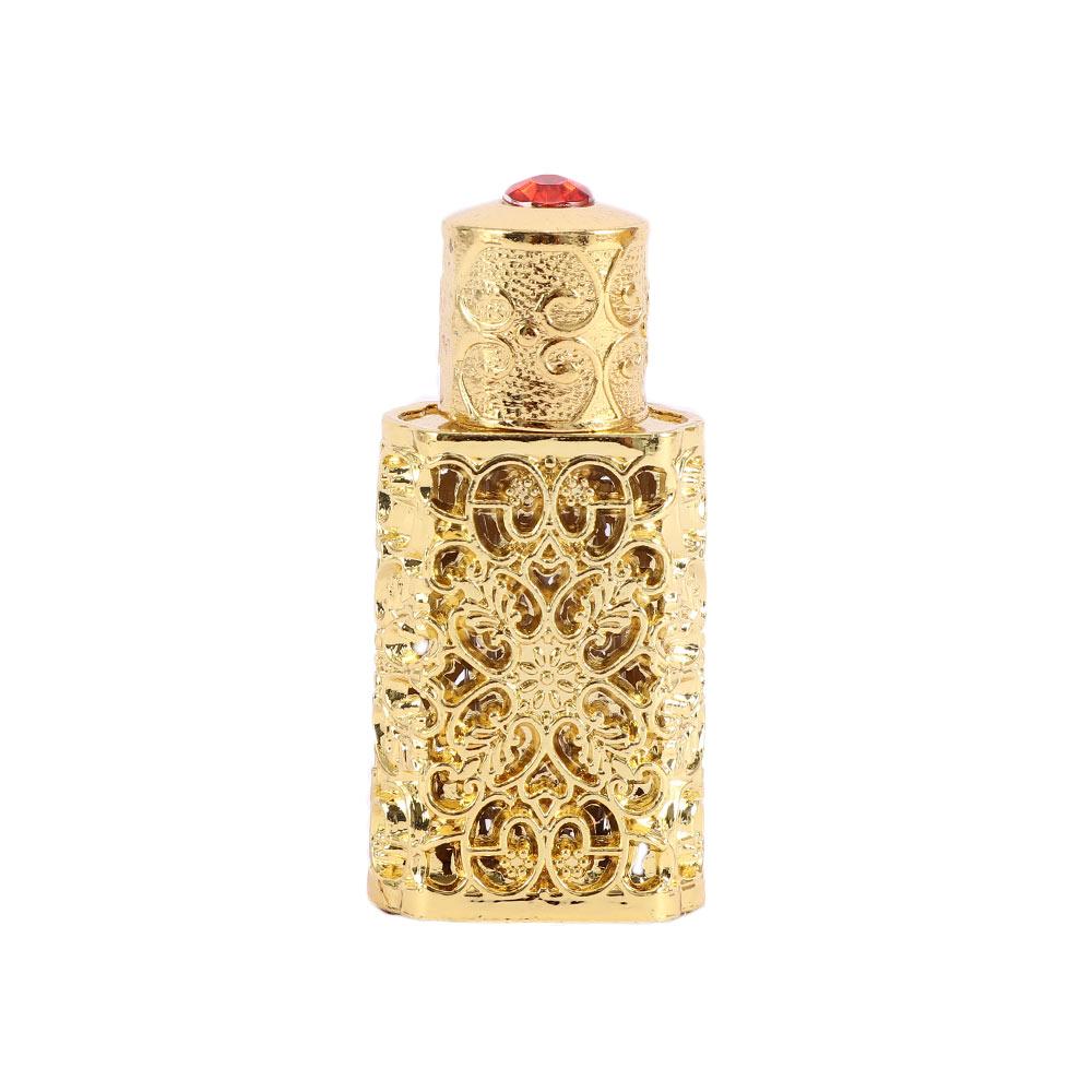 Arab Style Antiqued Metal Refillable Bottle Bottle Essential Oils Bottle Cosmetic Container Wedding Decoration Gift золотой