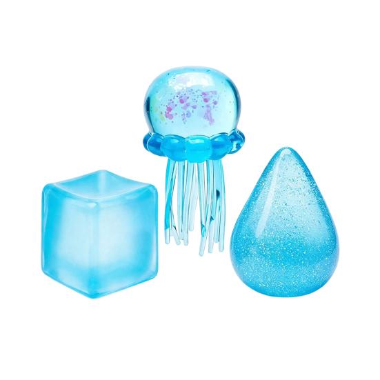 3Pcs Stress Relief Squeeze Toy Soft Stretchy Jellyfish Dog Duck Baby Pizza Bun Ice Cream Waterdrop Cube Sensory Pinch Toy Party Favors
