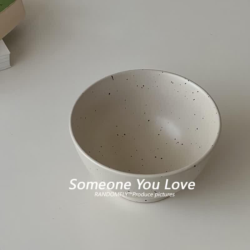 Ins Style Matte Retro Ceramic Serving Plate