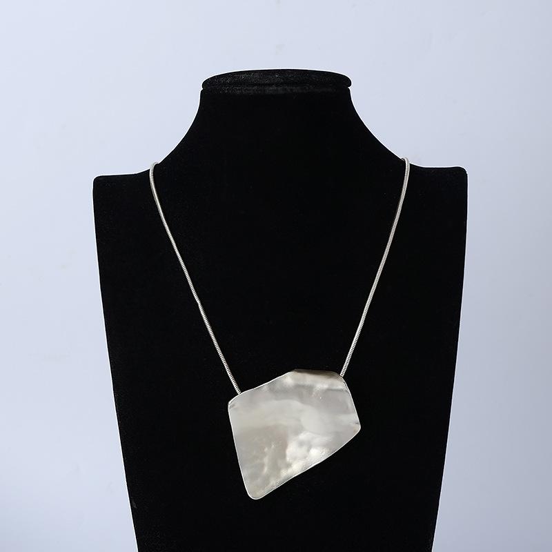 Accessories Vintage Long Necklace Geometric Premium Pendant Ladies Sweater Chain