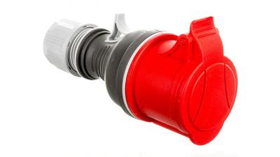 Portable Socket 32A 4P 400V Red Twist Gpp 32/4 Ip44 921876