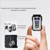 LED Mini Portable Keychain Lamp Multi-functional Strong Magnet COB Flashlight Emergency Lighting and Warning Light