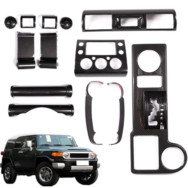 

ABS Carbon Fiber For Toyota FJ Cruiser 2007-2026 Car Center Console Panel Instrument Panel Decorative Car Interior Accessories