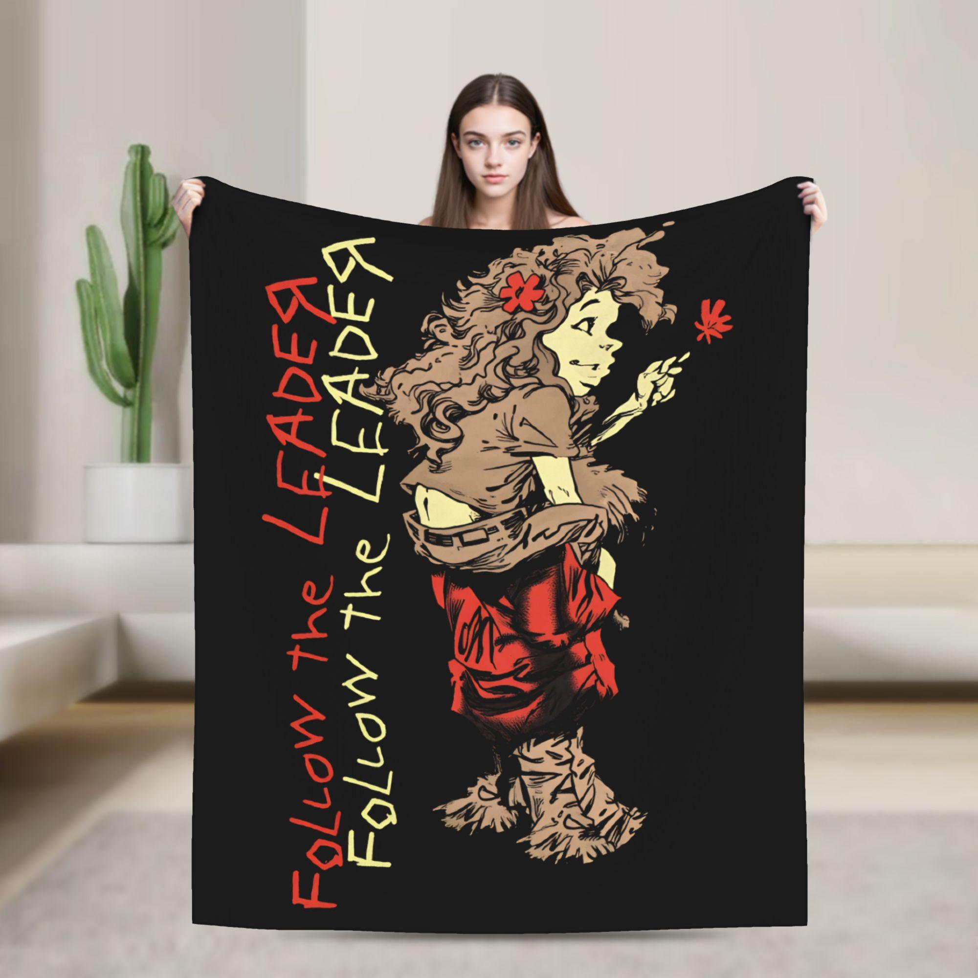 

Korn Follow The Leader Walkman Blanket Quality Warm Soft Throw Blanket Spring Kids Living Room Fashion Bedspread 75x100cm (30x40inch)