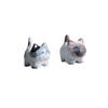 Mini Cute Cartoon Black Cat Statues Resin Animal Crafts Office Desk Accessories For Home Decoration Room Book Nook Decor Gifts