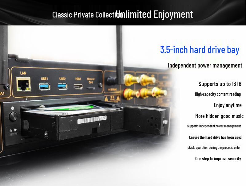 Tianyi TY-i2 HiFi Audiophile DSD Streaming Music Player & Decoder