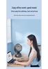 Best-Selling Wall-Mounted Desktop Fan with Long Battery Life, Quiet USB Operation, and Smart Digital Display