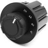 CL3Z-14B166-DA 2-Speed Transfer Case Control Switch Knob Fit for Ford | Fit for Ford F-150 2012-2014 Expedition 2015-2017 4x4 Models 4WD, Rotary,