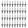 Kunststoff-Nieten für Auto Schwarz 51777171004 Für-E84/X3/F25/E70/X6/E71 Praktisch