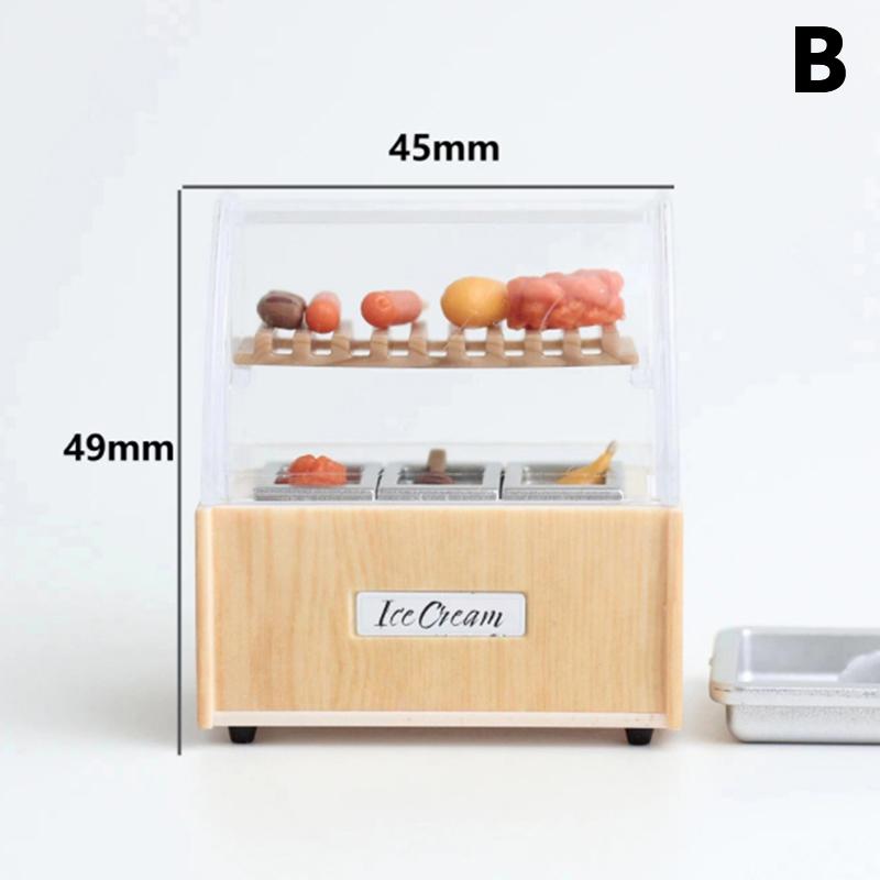 

Dollhouse Miniature Simulation Mini Pantry Model DIY Accessories Scene Props Decor Toy