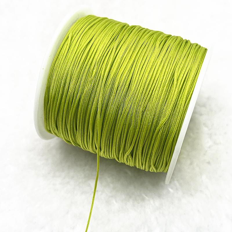 5yards 1.5mm Nylon Cord Thread Chinese Knot Macrame Cord Bracelet Braided String DIY Tassels Beading Shamballa Thread