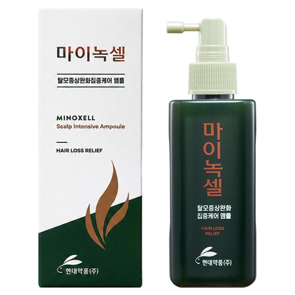 Minoxel Hyundai Pharmaceutical Scalp Intensive Hair Loss Symptom Relief Scalp Hair Ampoule Tonic 1 pcs 200ml