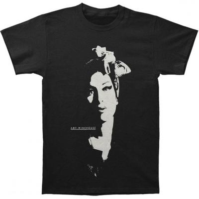 Amy Winehouse Unisex Vuxen Scarf Porträtt T-shirt i bomull