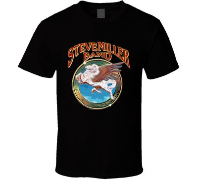 Steve Miller Muziekband T-shirt Heren Dames T-shirts Top