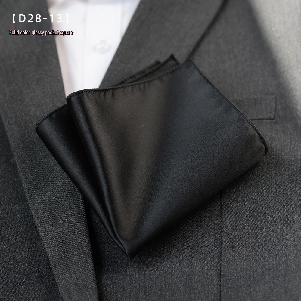 Retro Square Handkerchief: Men's Formal Scarf & Pocket Square Accessory