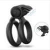 Bullet Vibrating Cock Ring Sex Toy For Male Penis Ring