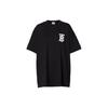 (WMNS) Burberry Monogramm Motiv Baumwolle Oversized in Schwarz Damen 80174721