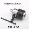 Electric Drill Power Tool Accessory: Hand-Tightened Locking Chuck with Round & Square Shank Compatibility