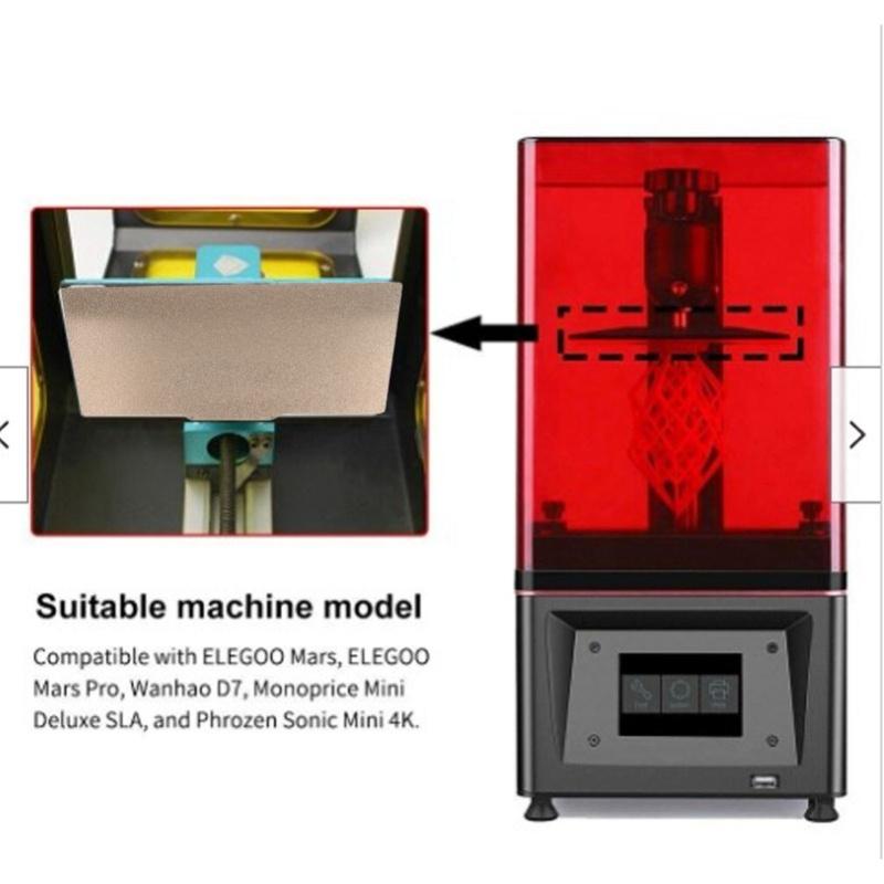 Spring Steel Build Plate Magnetic 200x300mm 2 Sided Powder Painted PEI 3D Printer Accessories
