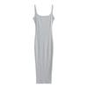 Knock Sexy European and American Ladies Temperament Sheath Long Dress Silm Slim Backless Sling Dress Tall Lengthened
