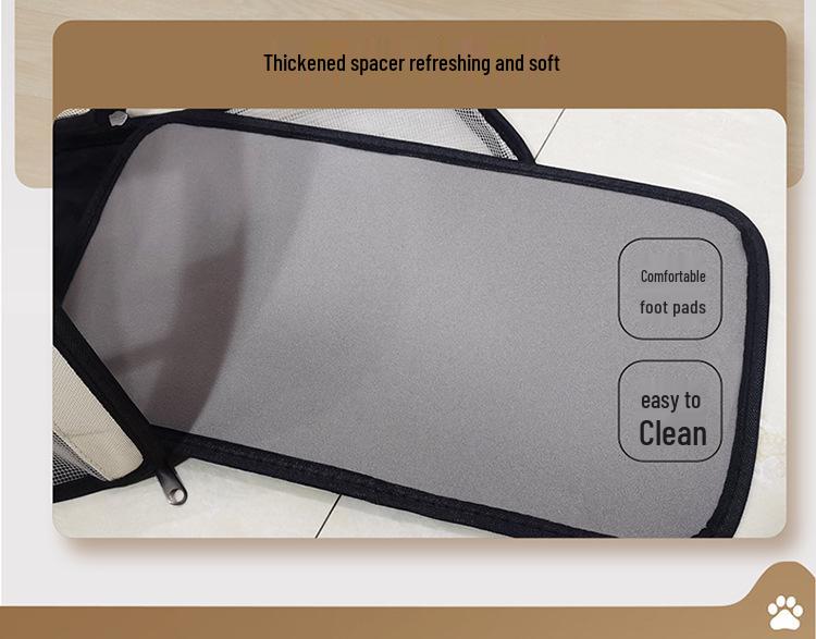 Transparente Atmungsaktive Modische Tragbare Haustiertasche Handtasche für Katzen und Hunde