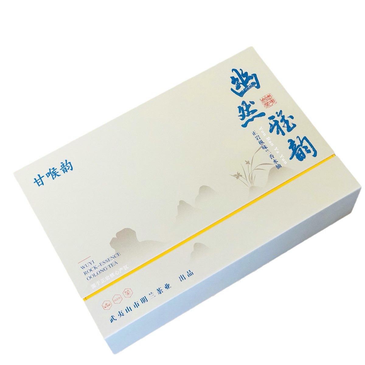 

Чай Wuyi Zhengyan Kengjian со вкусом старой пихты Water Fairy Medium Fire Северная Фуцзянь Улун для приема чая Подарочная коробка очищенный чай, запеченный в углероде 100g