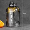 1.2L/1.7L/2.5L Cycling Water Bottle Large Capacity Water Bottle Big Belly Cup Fitness Sports Water Bottle Ton Bucket for Student