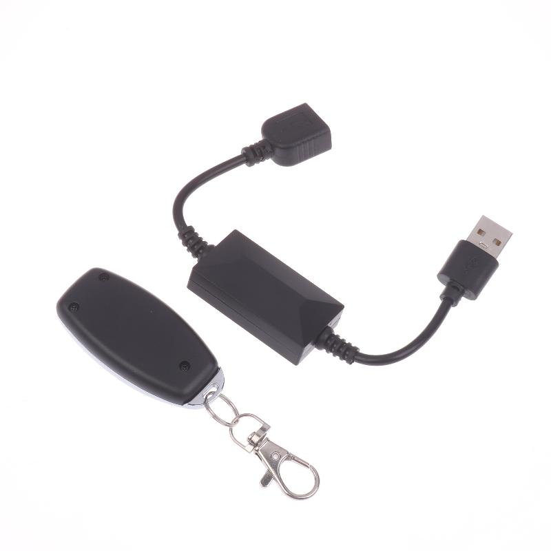 1 Set Power On/Off Usb 433Mhz Wireless Rf Remote Control Switch Suitable For Led Light Strip Reading Lamp Light Fan
