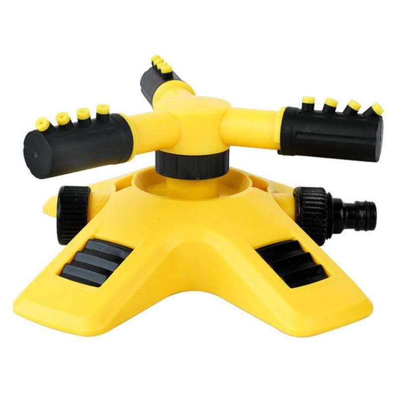 

A84E-360 Degree Automatic Rotating Water Pipe Set Garden Lawn Sprinkler Yard Large Area Coverage Watering Irrigation Sprayer