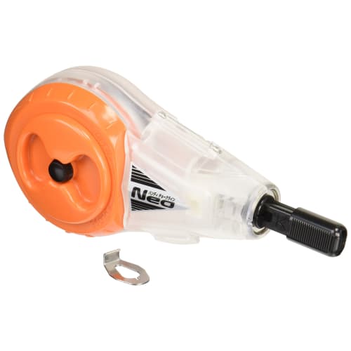 

Shinwa Sokutei Handy Chalk Line Neo Automatic Winding Fine Thread Valencia Orange 77963