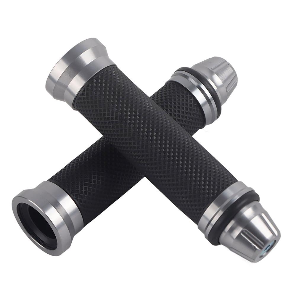 2PCS Rubber Material Motorcycle Handlebar Grips Rubber Handlebar Grips For Motorcycle